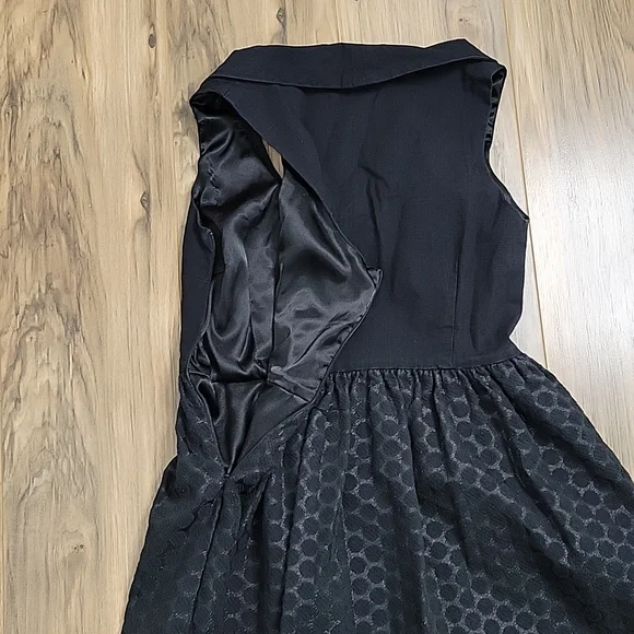 Wendy Katlen Black Metallic Sleeveless Dress - Picture 12 of 14